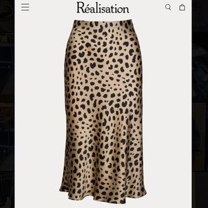 Realisationpar Naomi skirt - cheetah print